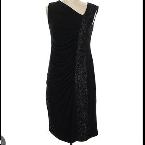 Elegant Black Sleeveless Dress